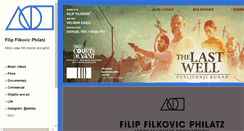 Desktop Screenshot of filipfilkovic.com